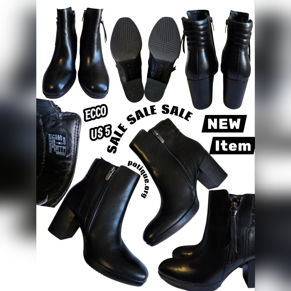 Ecco Shape 55 Chalet platform women's ankle boots